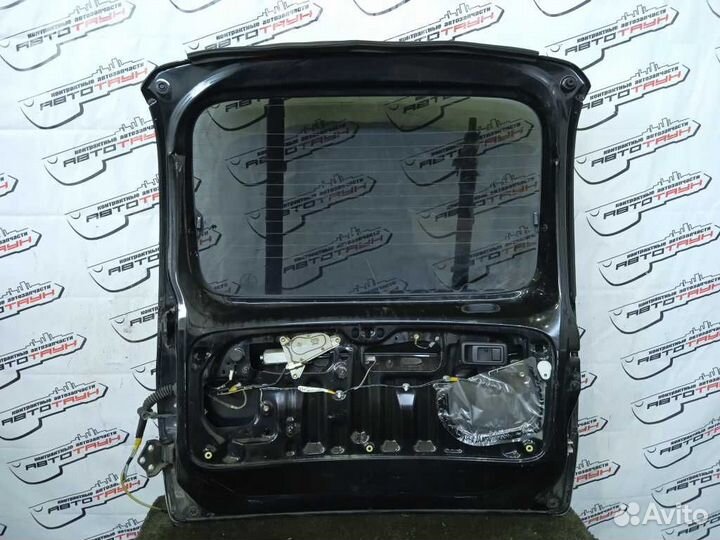 Дверь задняя toyota funcargo NCP25 4WD черный, KK5