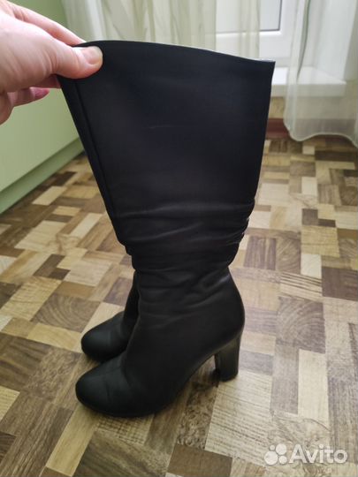 Сапоги женские натуральная кожа
