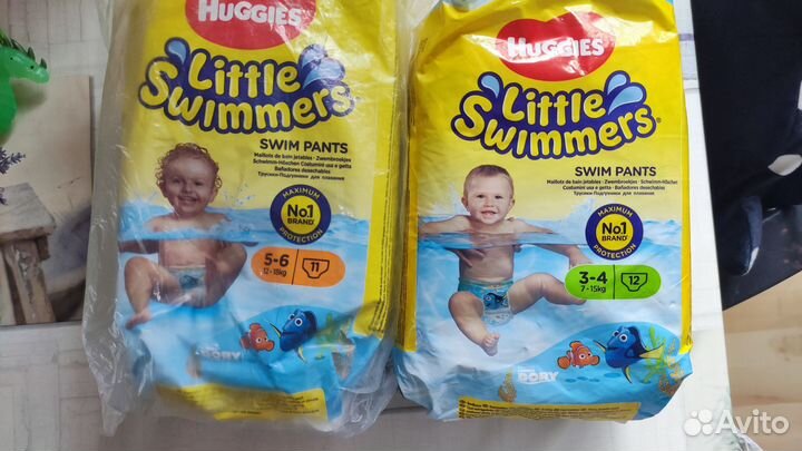 Huggies Трусики для плавания 7-18 кг