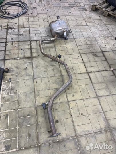 Глушитель задняя часть Corolla Е210