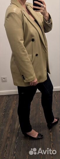 Пиджак. Экокожа. Mango.50 размер