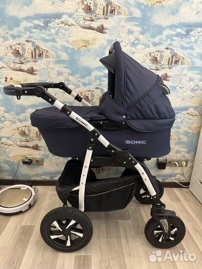 Коляска sonic verdi 3 в 1