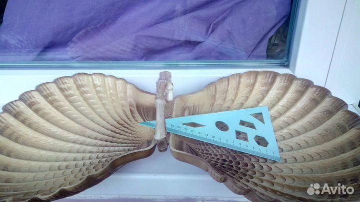 Вазы: стекло, керамика, Ракушка СССР