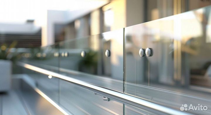 Стеклянное ограждение
