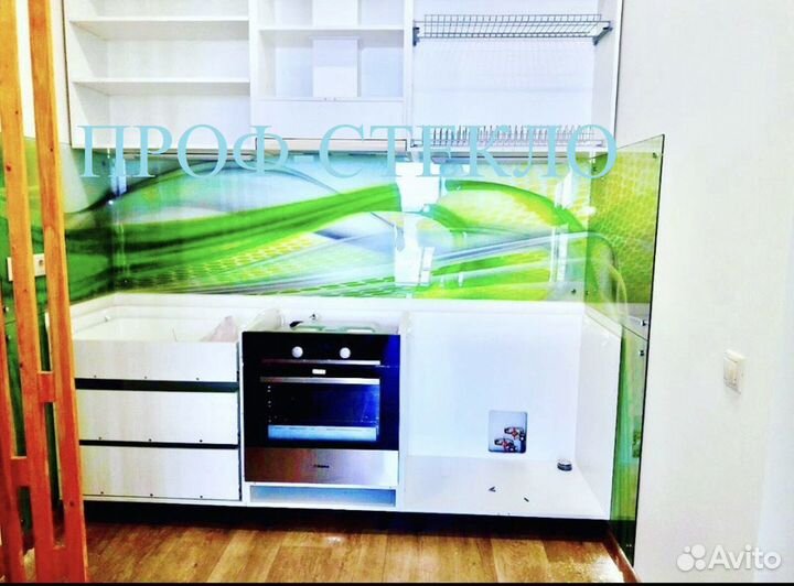 Стеклянные фартуки с фотопечатью (скинали, экран)