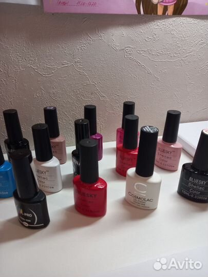 Гель лаки для ногтей, фреза кукуруза и др