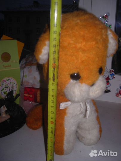 Тигр СССР меховая игрушка 70-х гг