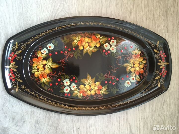 Поднос Жостово.ссср