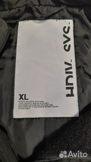 Мужская зимняя куртка парка 52 54