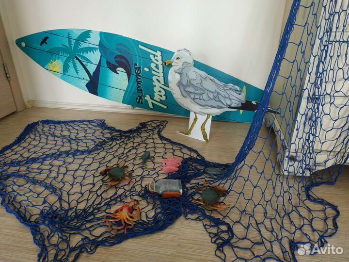 Фотозона(остатки) в морском стиле