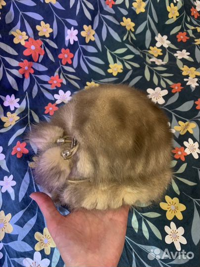 Шапка норковая женская