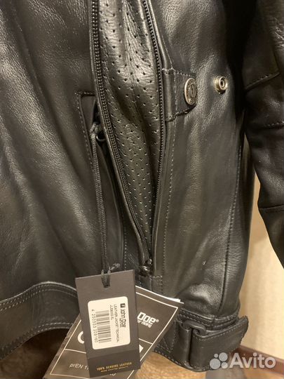 John DOE Кожаная мотокуртка