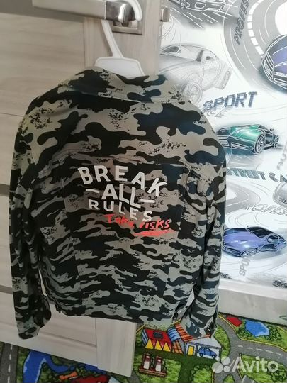 Джинсовая куртка для мальчика