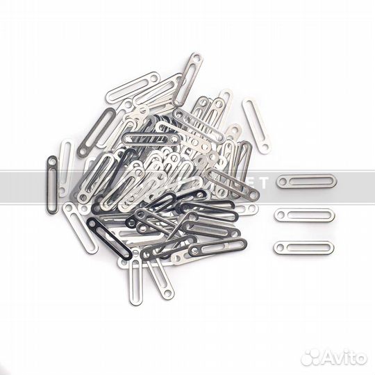 Монтажные пластины 40 мм (100 шт.)