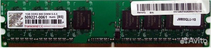 DDR2 1GB Transcend 800MHz