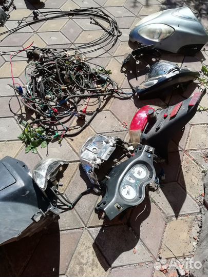 Запчасти бу на 50 кубовый китайский скутер