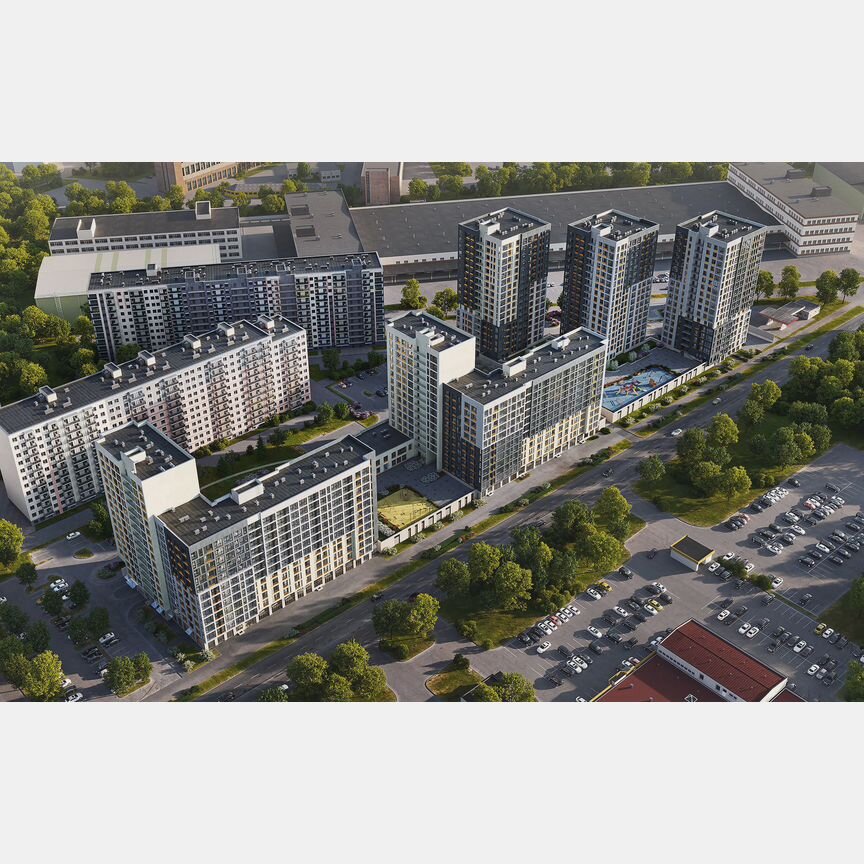 3-к. квартира, 82,9 м², 15/16 эт.