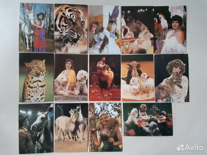 Календарики Цирк 1974 - 1989 г.г