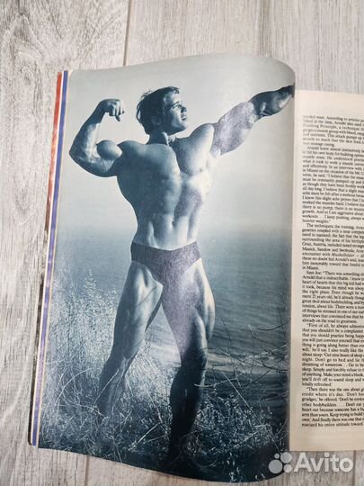 Арнольд Шварценеггер журнал Flex