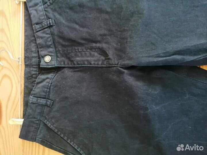 Брюки школьные синие