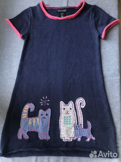 Платье трикотажное рост 122