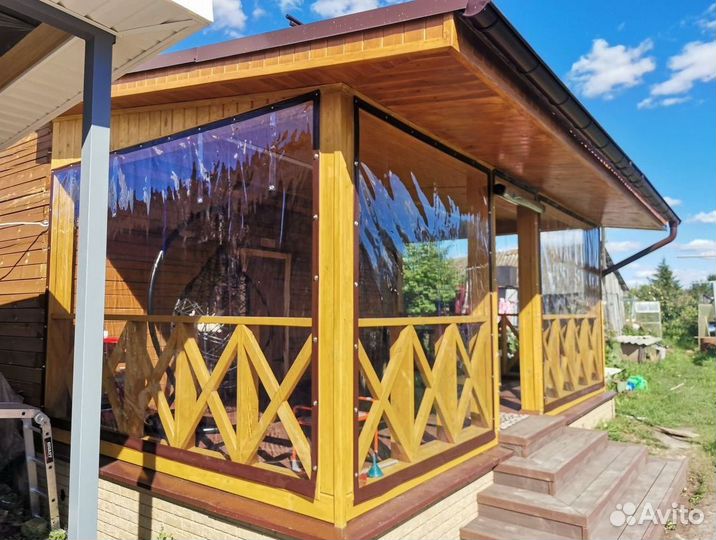 Мягкие окна из пвх под ключ