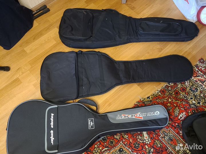 Чехлы для гитар и бас гитар
