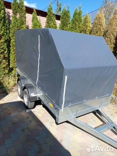 Тент с каркасом на легковой прицеп 3,5м1,37м1,5м