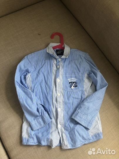 Рубашки на мальчика на 5,6,7 лет