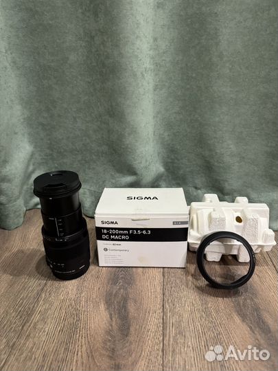 Новый Sigma macro 18-200mm f3.5-6.3