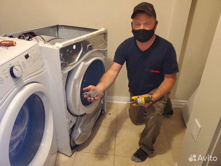 Ремонт стиральных машин Miele, Asko, Bosch, Wolf
