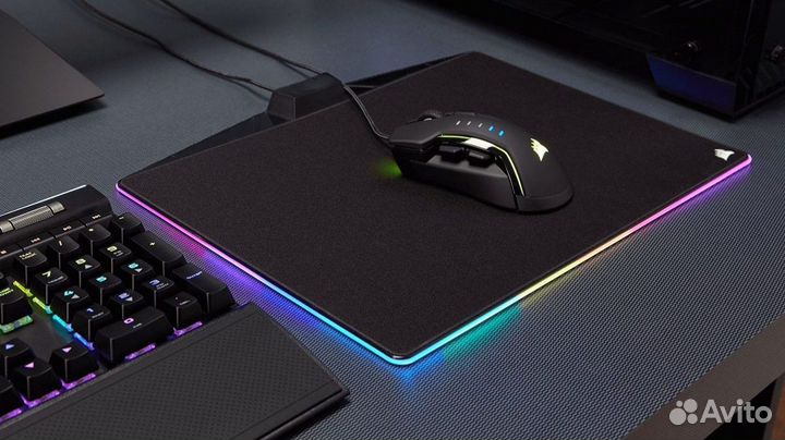 Коврик для компьютерной мыши чёрный