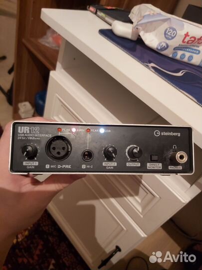 Аудиоинтерфейс Steinberg ur12