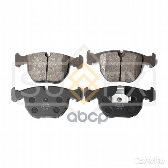 Колодки тормозные дисковые перед прав/лев S