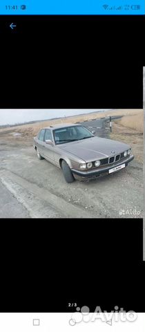 BMW 7 серия 3.4 MT, 1989, битый, 400 000 км с пробегом, цена 99000 руб.