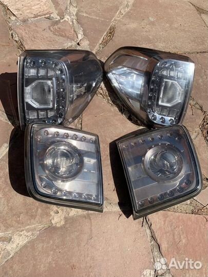 Задние фонари nissan patrol y62