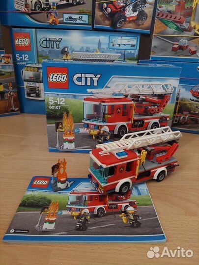 Наборы Lego City 60107, 60151, 60092 и другие