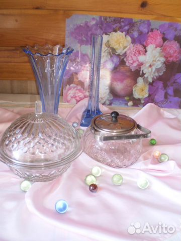 Сахарница, ваза с крышкой, вазы для цветов