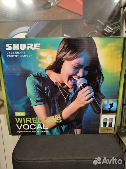 Новый Shure BLX288e/B58a-M17 (гарантия)