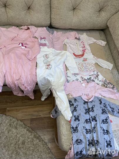 Детская Одежда пакетами 80-86 размер