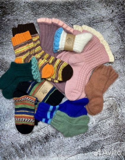 Носки вязаные