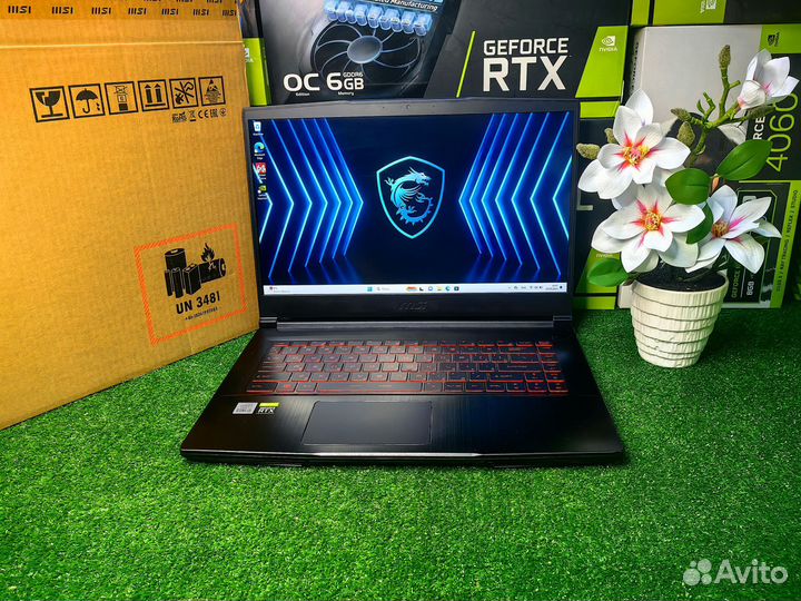 Ноутбук игровой i5-11400H / RTX 3050 4 Gb