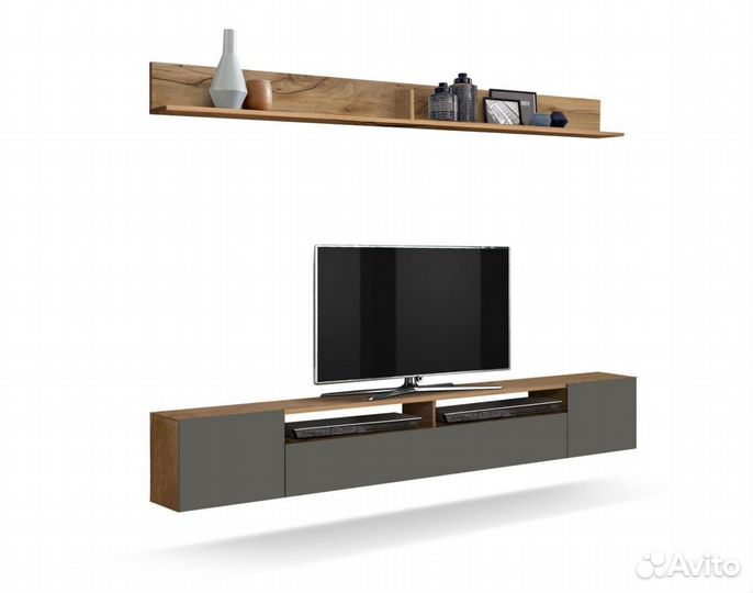 Тумба с полкой Диаманд