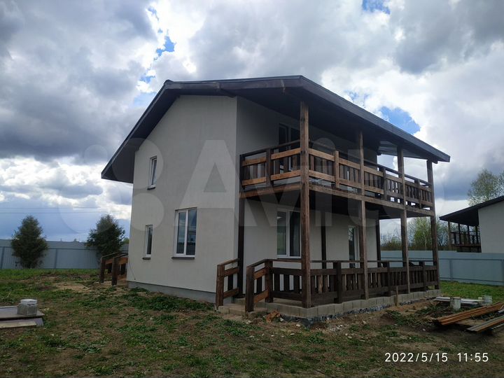 Дом 139 м² на участке 8 сот.