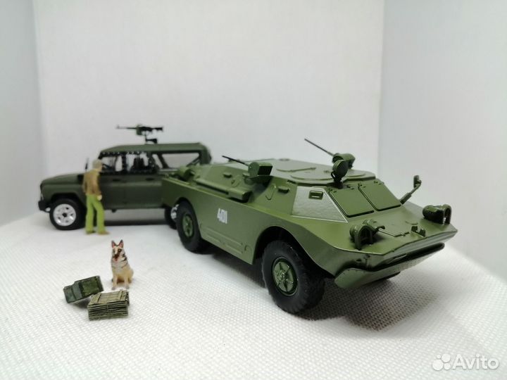 Модель брдм-2У (кшм) «Командно-Штабная Машина»