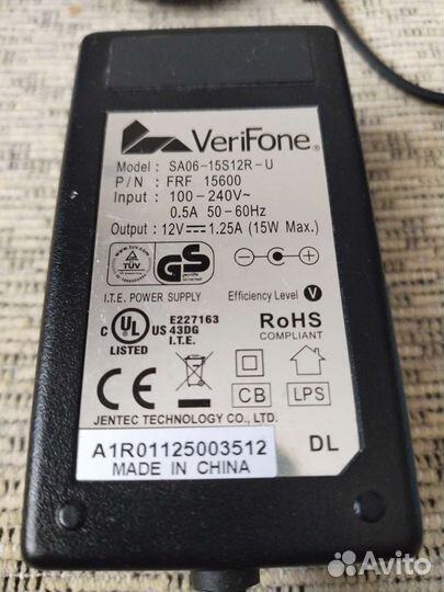 Блок питания VeriFone