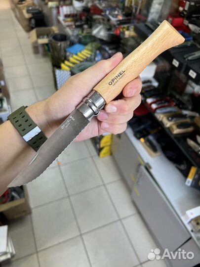 Opinel 12 серрейторный