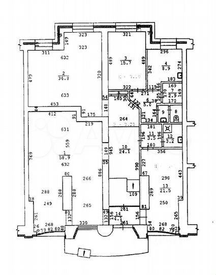 Торговая площадь, 187.8 м²