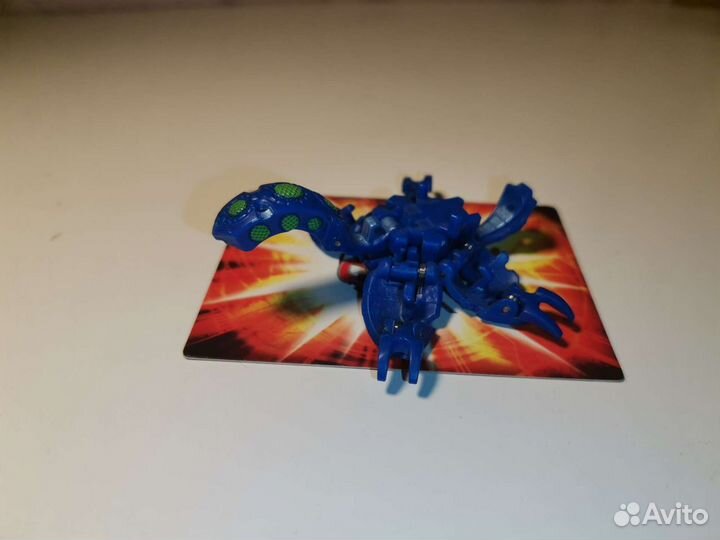 Бакуган Scaboid синий Aquos Gundalian