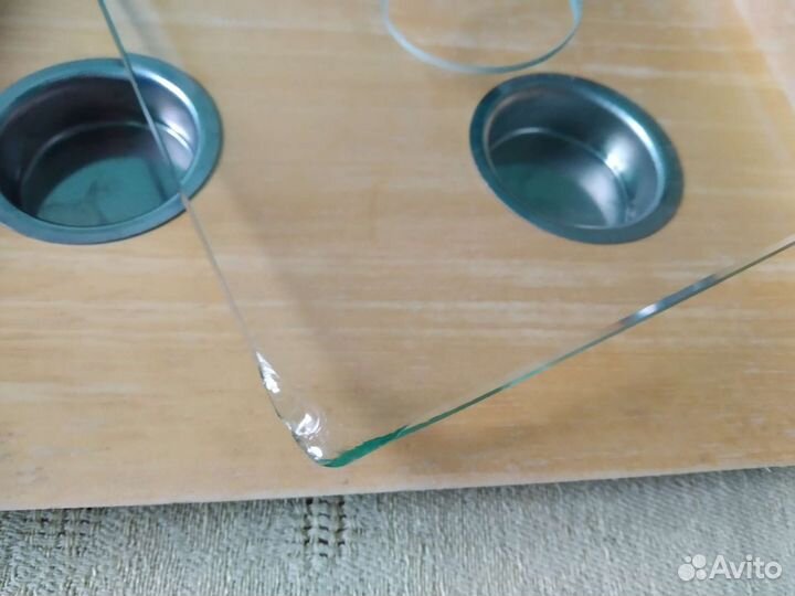 Поднос- подставка со свечами для подогрева